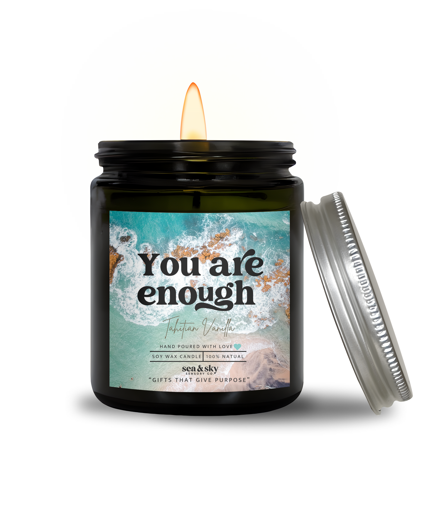 You are enough - Tahitian Vanilla Candle Jar