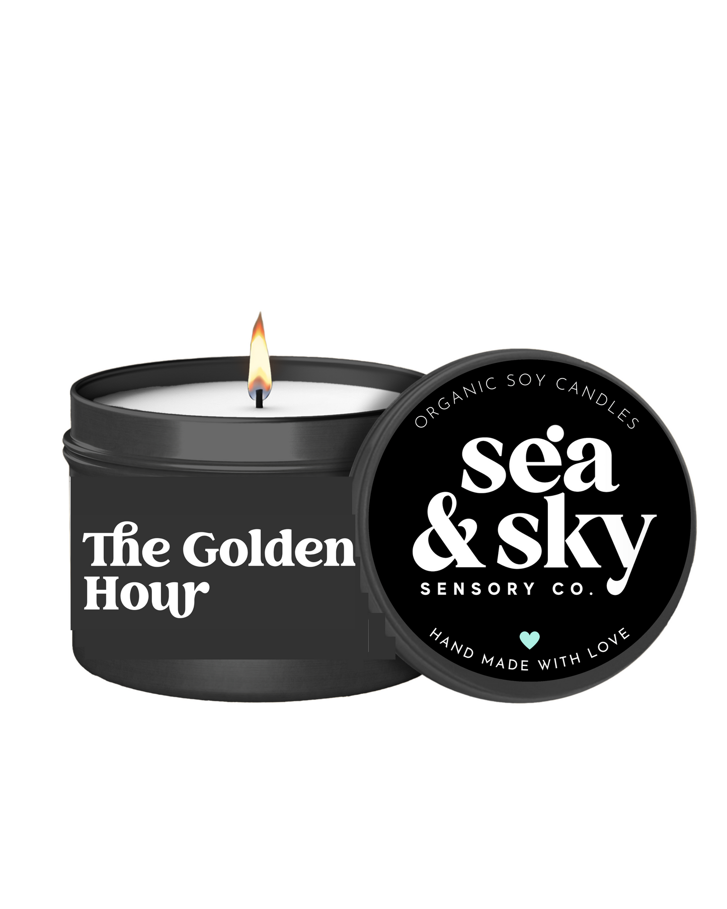The Golden Hour Travel Tin Candle
