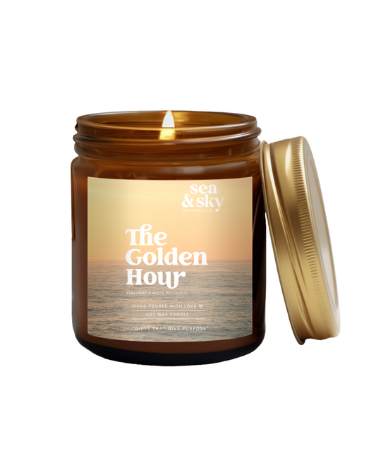 the Golden Hour Candle Jar