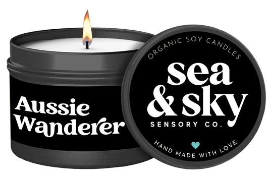 Aussie Wanderer Travel Tin Candle