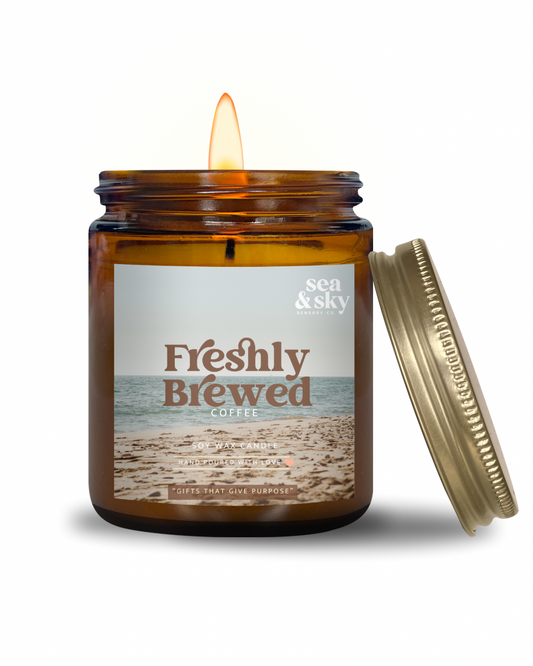 Freshly Brewed Candle Jar