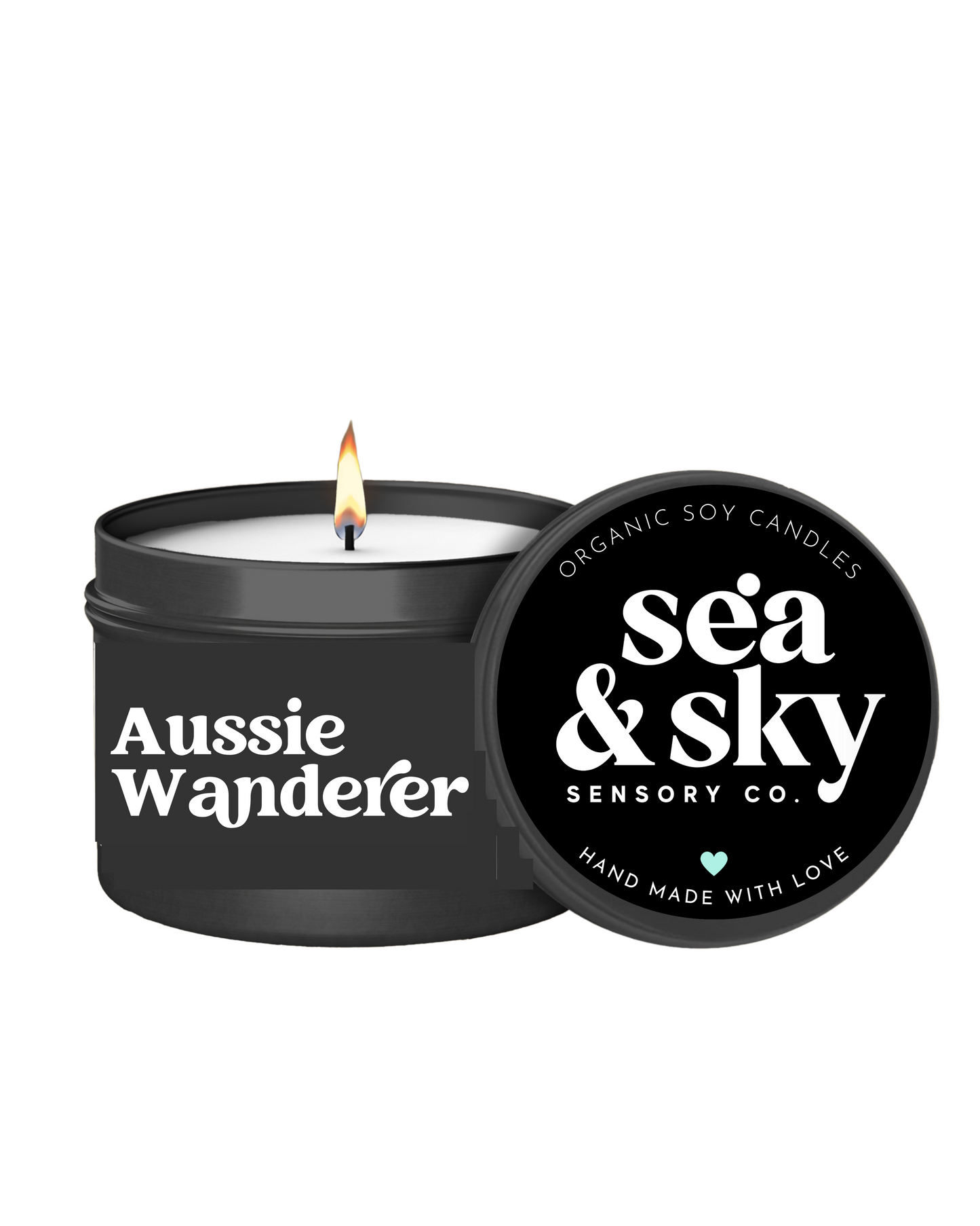 Aussie Wanderer Travel Tin Candle