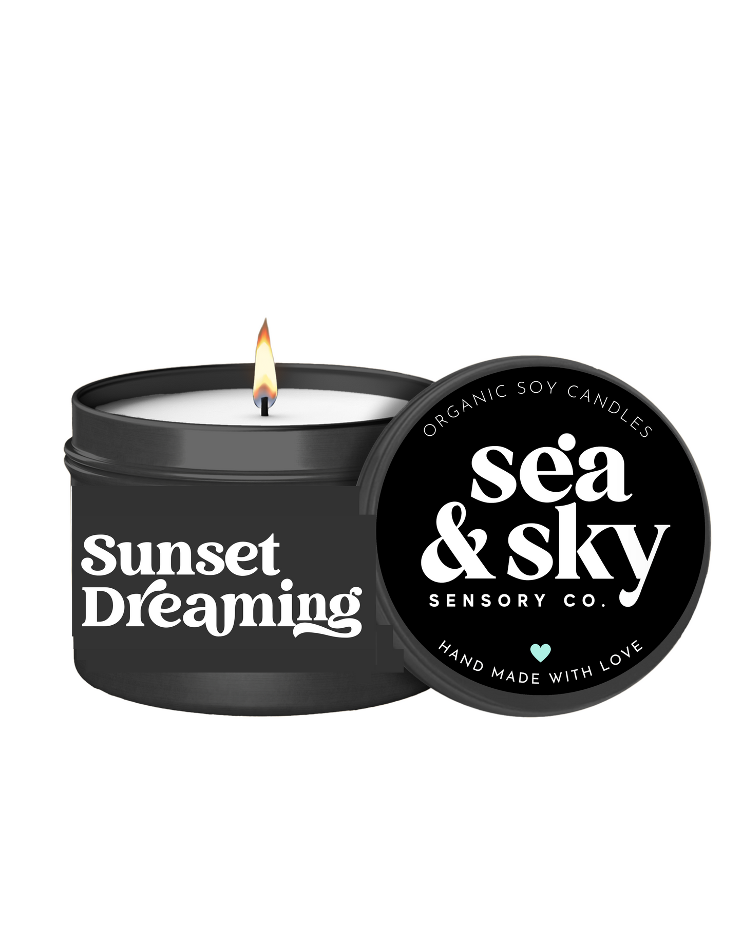 Sunset Dreaming Travel Tin Candle