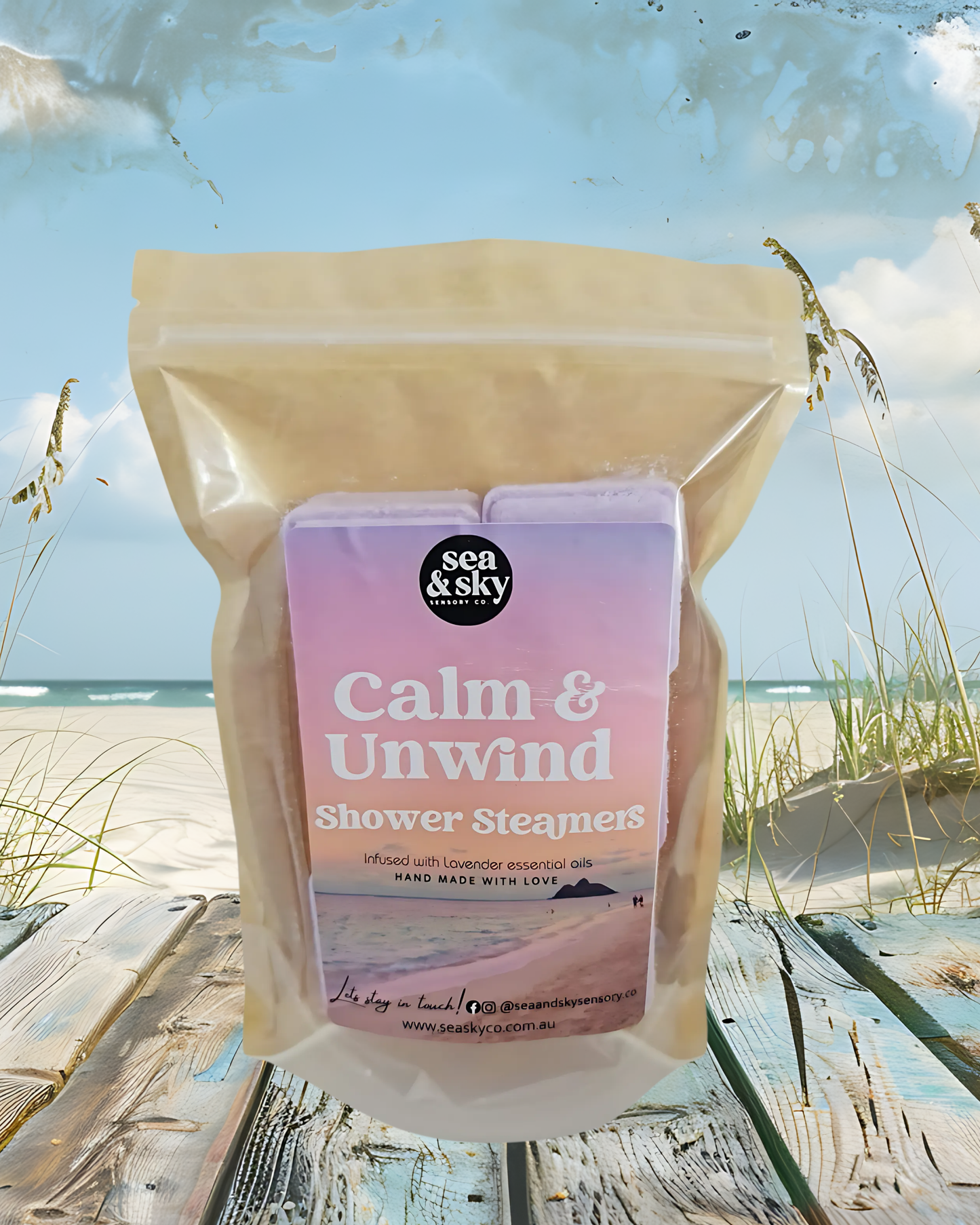 Calm & Unwind Shower Steamers